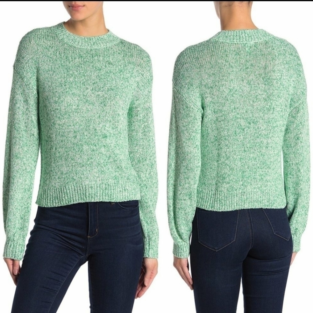 NWT Abound Spring Daze Marled Dolman Sweater